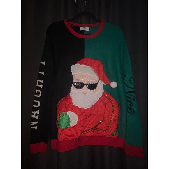 Ugly Christmas Sweater Xmas Size Medium - Picture 1 of 3
